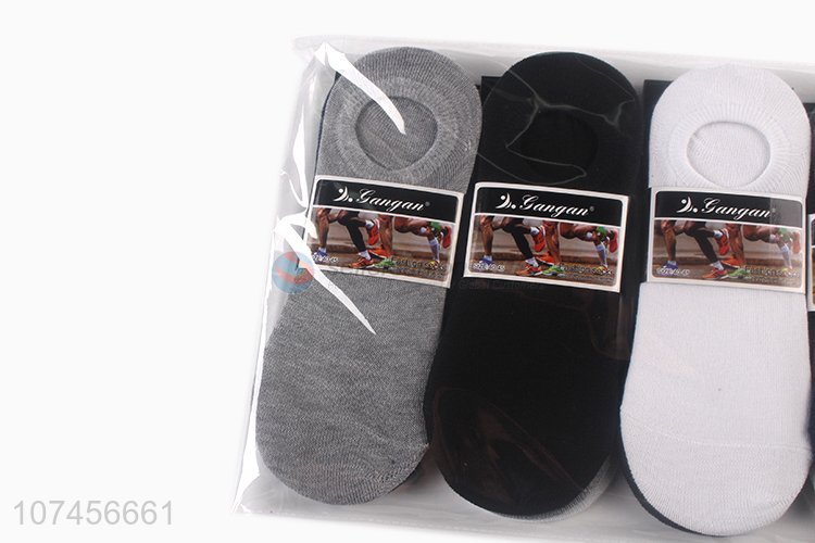 Factory price custom men non show low cut sock