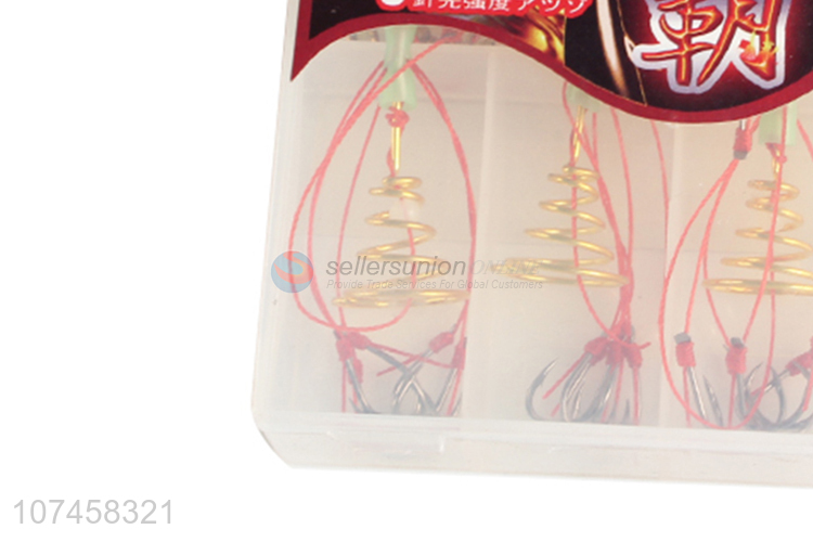 Competitive price fishing equipment barbed hook exploding fish hooks