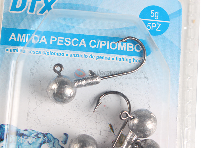 Excellent quality fishing equipment lead fishing hooks