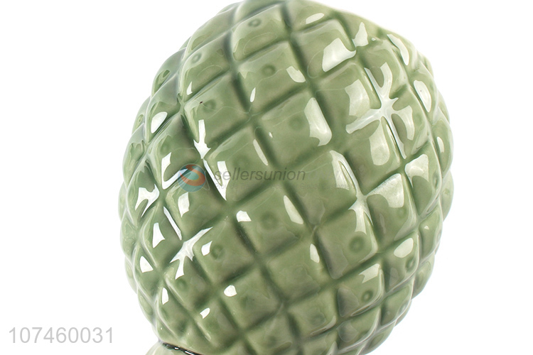 New Style Ceramic Pineapple Decorative Crafts Modern Gift