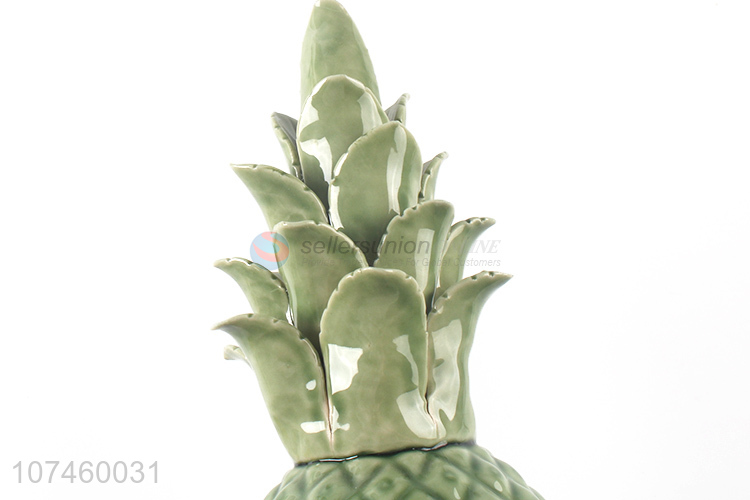 New Style Ceramic Pineapple Decorative Crafts Modern Gift