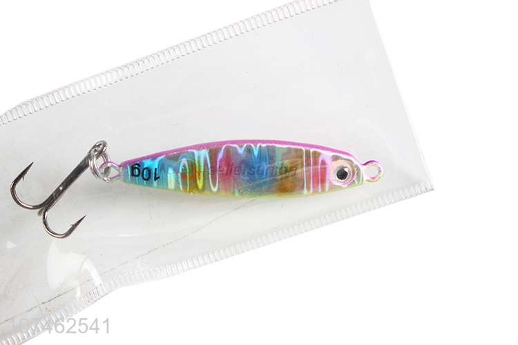 Best Selling 10G Lead Saltwater Fishing Lure Metal Jig Hook