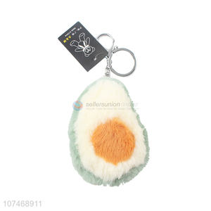 Promotional Gifts Fashion Simulation Fruit Avocado Keychain