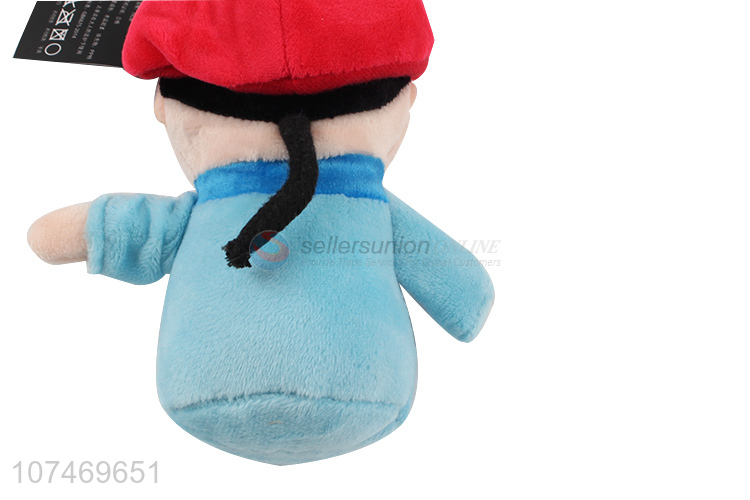 Contracted Design Cute Plush Toy Pendant Key Chain Fashion Key Ring