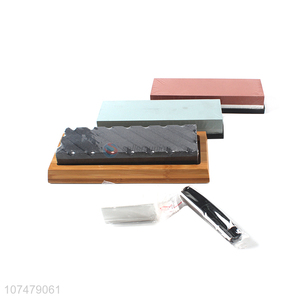 Wholesale Durable Whetstone Knife Sharping Stone Set