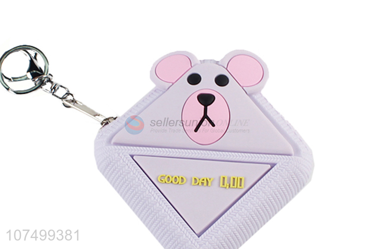 Creative Design Silicone Coin Purse With Key Chain