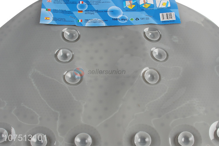 Good quality anti slip bathroom mat feet shape bath mat