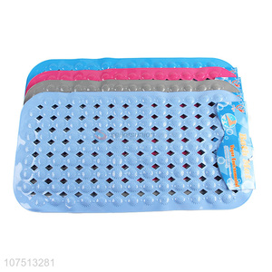 Competitive price waterproof pvc bath mat safety non slip shower mat