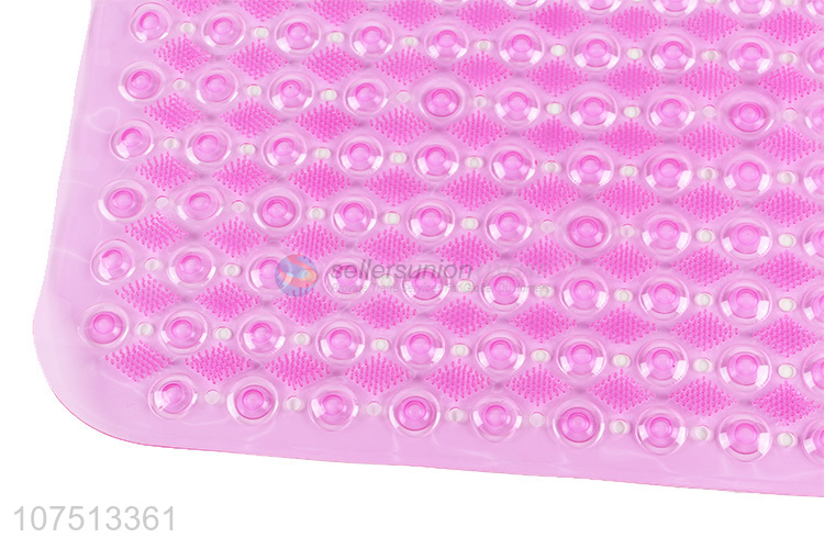 Factory sell non slip bath mat pvc shower mat for bathroom