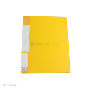 New Arrival Plastic Display Book File Folder Clear Book