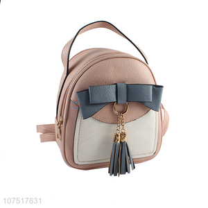 Hot Selling Small Backpack With Tassel For Ladies