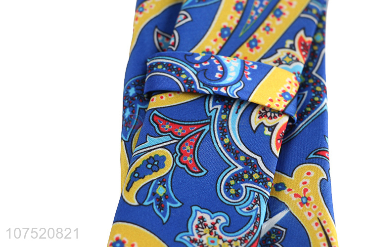 Best selling fancy digital printing polyester necktie for men