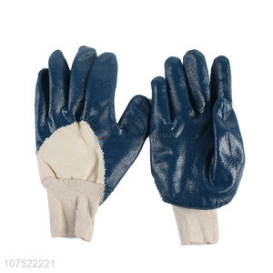 Excellent quality wear resistant butyronitrile coated working gloves labor gloves