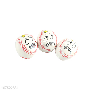 Unique Design Baseball Shape Footbag Juggling Ball