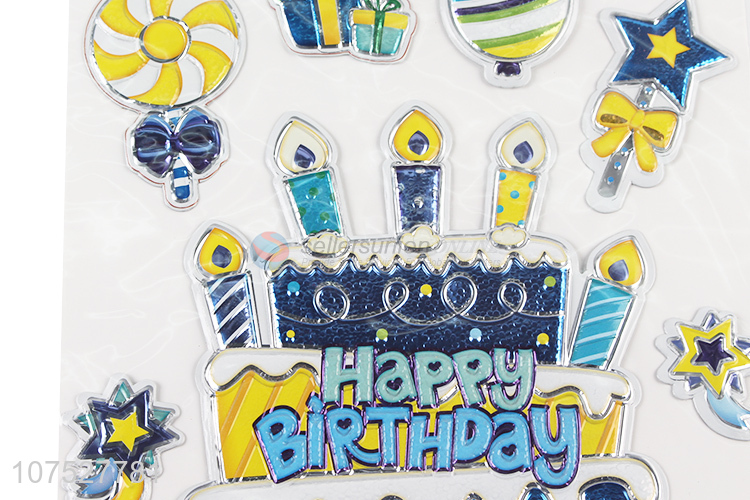 Good Sale Birthday Party Sticker Wall Decoration Sticker