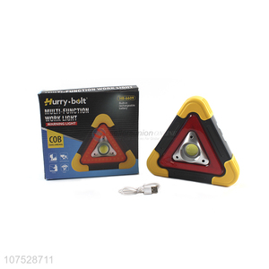 Cheap Price Triangle Warning <em>Light</em> Multifunction Outdoor <em>Emergency</em> Solar Work <em>Light</em>