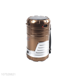 Wholesale Outdoor Solar Powered Camping Lantern Multi-Fuction Led Torch Light