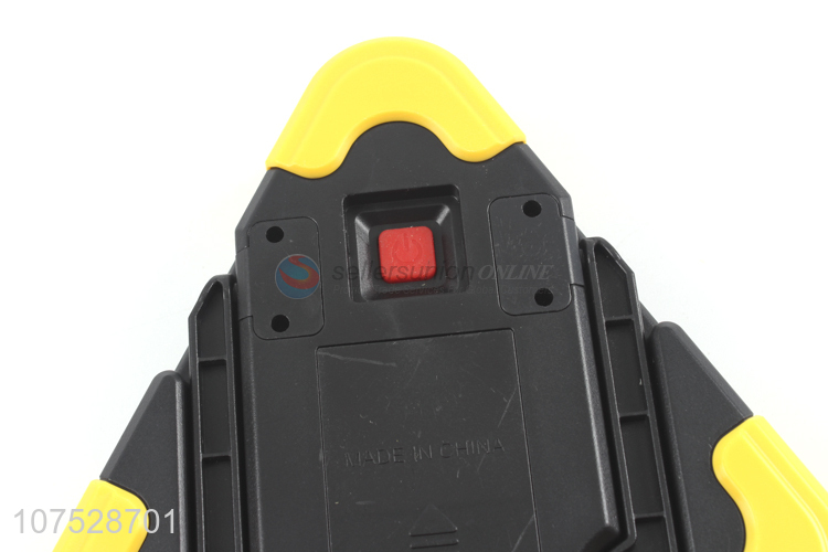 Top Selling Battery Powered Work Light Multi-Function Triangle Warning Light