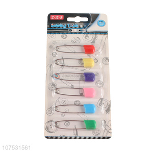 Wholesale 6 Pieces Colorful Safety Pin Set