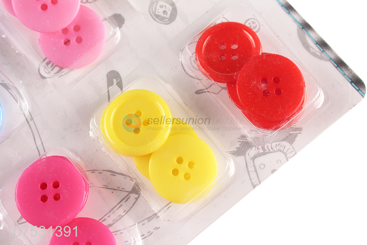 Hot Selling Fashion Eight Color Button Set