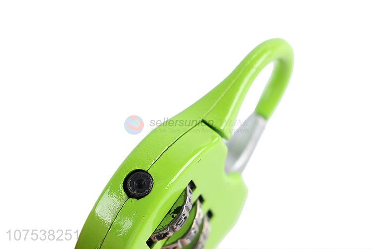 Good Sale 3 Digit Colorful Coded Lock Luggage Lock