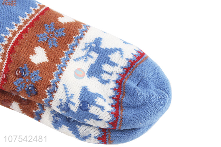 Cheap Price Winter Warm Anti-Slip Floor Socks Christmas Socks