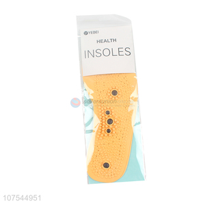 Factory Sell Boys Magnetic Massage Comfortable Insoles Foot Care Product