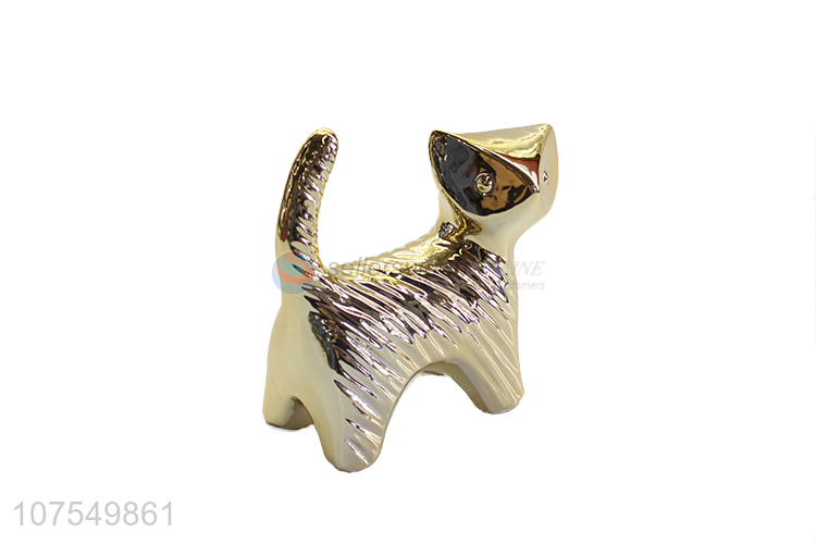 Wholesale Fox Shape Ceramic Ornaments Home Decoration