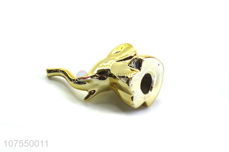 Hot Selling Animal Decoration Porcelain Miniature Ceramic Elephant Figurines