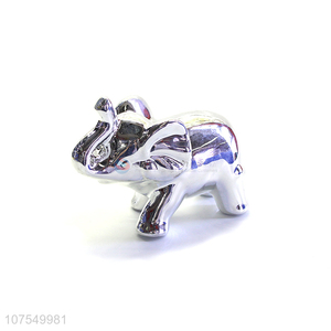 Hot Selling Elephant Ceramic Ornaments Fashion Home Decoration