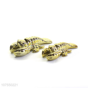 Top Selling New Design Ceramic Lobster Ornaments Decoration Figurine