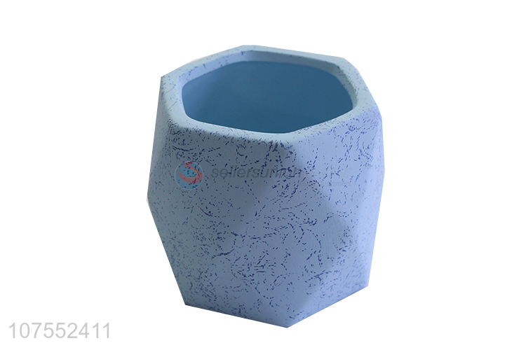 Best Quality Blue Ceramic Flowerpot Fashion Home Decoration