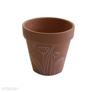 Delicate Design Ceramic Flowerpot For Home Garden Use