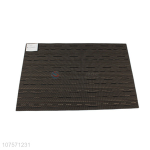 New products table decoration woven pvc table mat placemat for dining