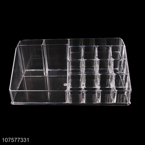 Factory Sell Clear Cosmetics Storage Box Plastic Cosmetic Organizer