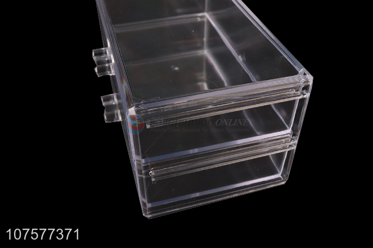 Cheap Price Plastic Makeup Cosmetic Organizer Drawer Storage Box