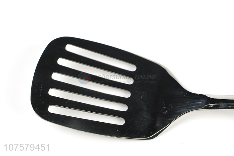 Good quality kitchen cooking tool stainless steel slotted turner