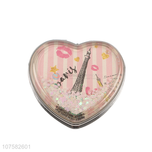 New Style Heart Shape Makeup Mirror Pocket Mirror