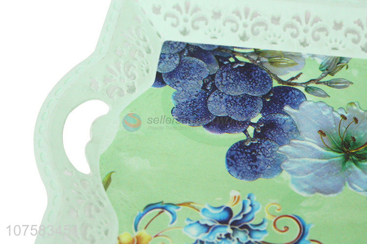 Delicate Design Plastic Salver Popular Serving Tray