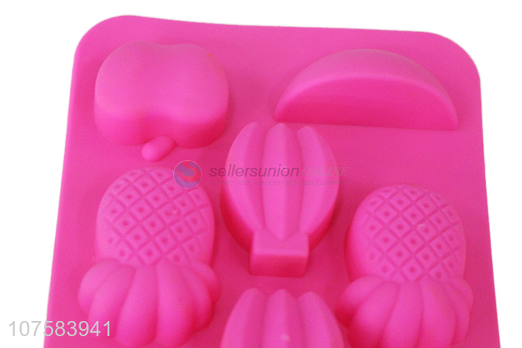 New Style Fruit Shape Silicone Ice Cube Tray Ice Mould