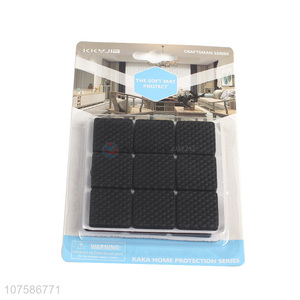 New arrival black non-slip furniture protector eva pads