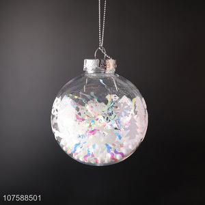 Wholesale Christmas Hanging Ornaments Fashion Christmas Balls