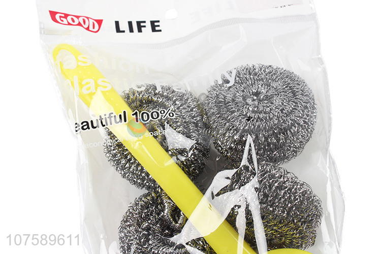 Hot Selling Kitchen Cleaning Ball Pot Brush Set