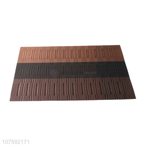 Hot Sale Elegant Non-Slip Placemat Fashion PVC Table Mat