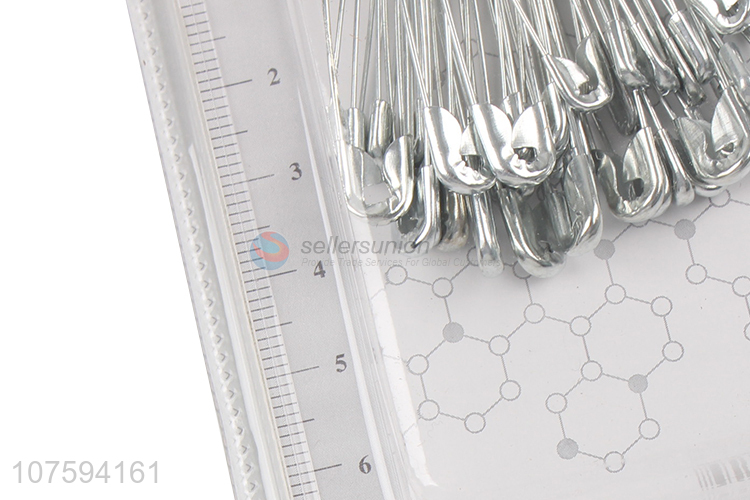 Wholesale 28/32/38mm galvanized metal safety pins clothing accessories