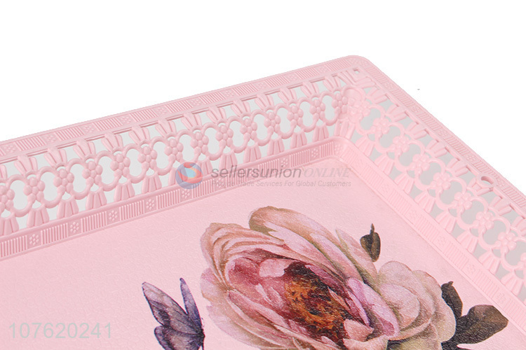 Good Quality Color Printing Rectangle Plastic Tray