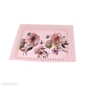 Good Quality Color Printing Rectangle Plastic Tray