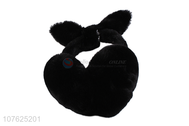 Hot sale fashion sequin ear warmer winter warm plush ear muffs