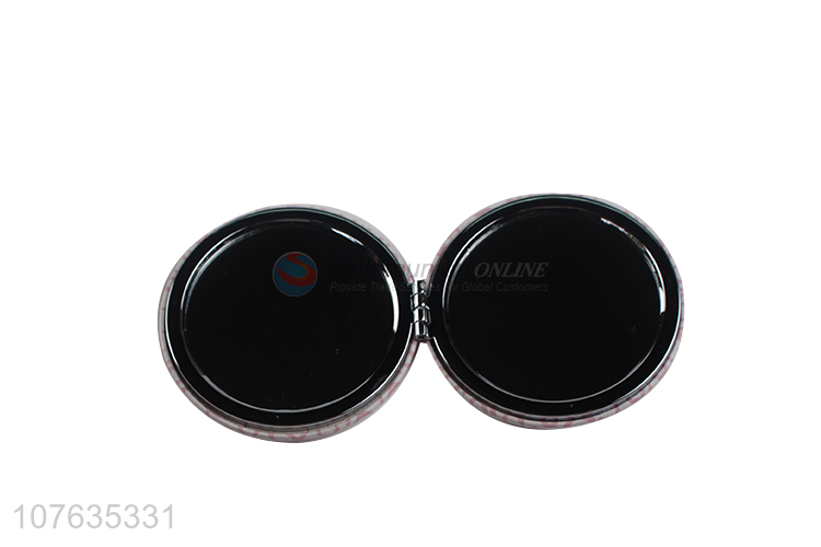 New design round mini lovely pocket makeup mirror for gifts