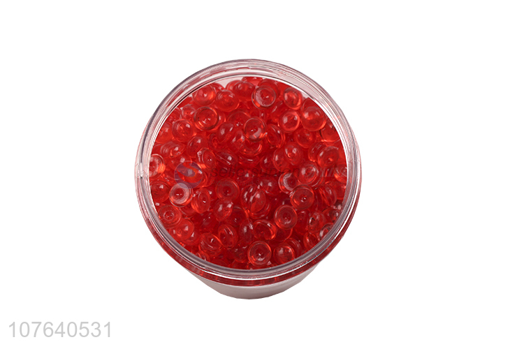 Retail red plastic ornaments light raindrop spherical acrylic diamond